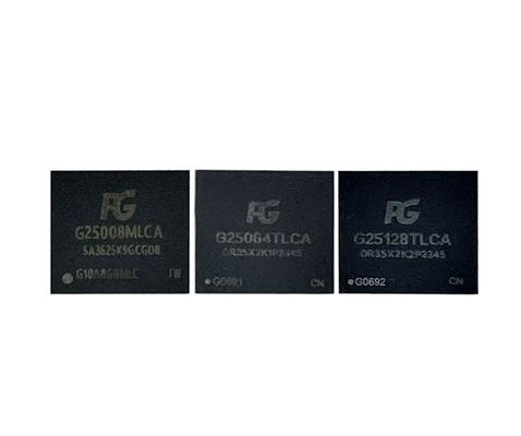 EMMC 5.1 Memori Card Chip Embedded IC Storage Card Untuk Smart TV Set Top Box