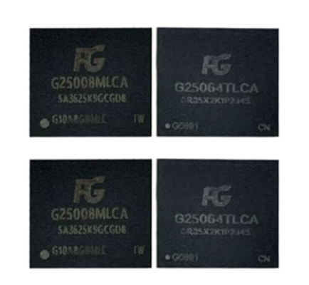 EMMC5.1 Emmc Memory Card 64GB 128GB Flash Memory Chips Untuk Otomotif Industri