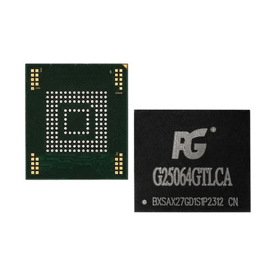100% Original eMMC5.1 Nand Flash MLC Kecepatan Penulisan acak 10000 IOPS