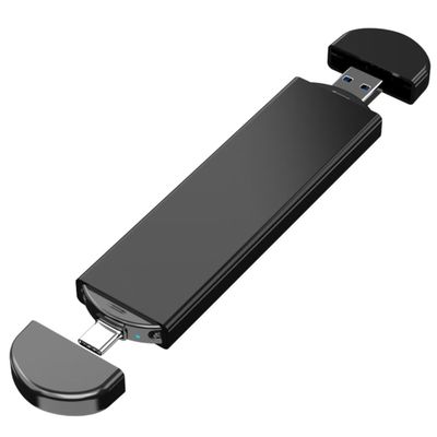 Tipe C USB3.0 SSD External Hard Drive M.2 Nvme Sata Dual Interface Design Untuk Laptop