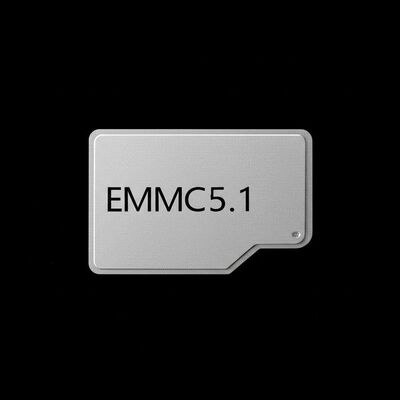 Consumption EMMC Memory Card Featuring EMMC51 Memory Type and Standard Product Completion Suitable for Embedded Systems