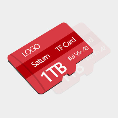 Kartu TF Memori Plastik Kelas 10 16GB-512GB Transfer Data Cepat Untuk Kamera Keamanan
