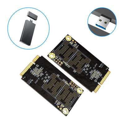 Noiseless Portable Commercial SSD MSATA Hard Drive 64GB hingga 2Tb Transfer Data Cepat