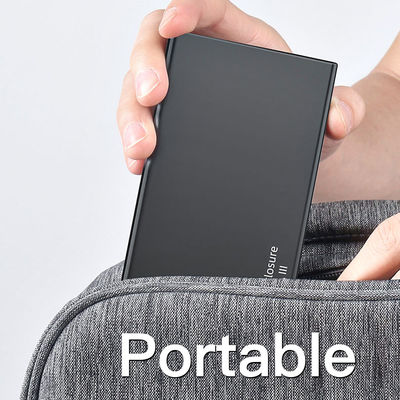 Aluminium Alloy 2.5 Inch SSD Hard Drive Eksternal SATA Hard Drive Mekanis Solid State