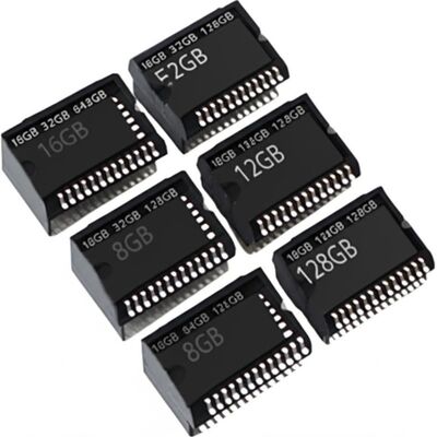 16GB 32GB 64GB 128GB 8GB EMMC Memory Card BGA Ball Grid Array Formfactor Operating Voltage 3.3V Durable Embedded Storage